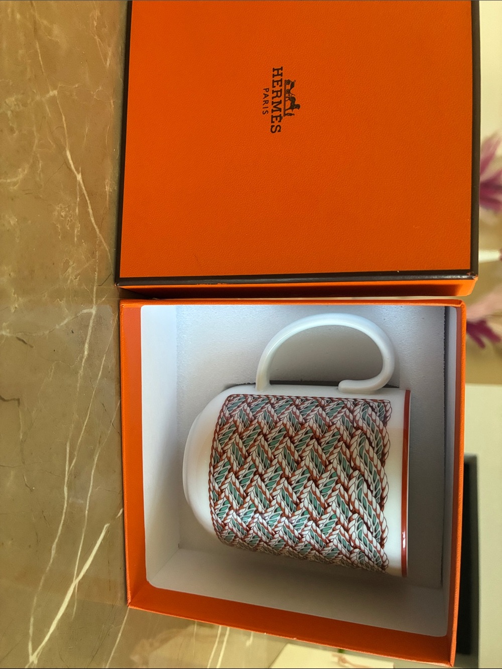 Hermes Tressages Equestres Mug 10pz